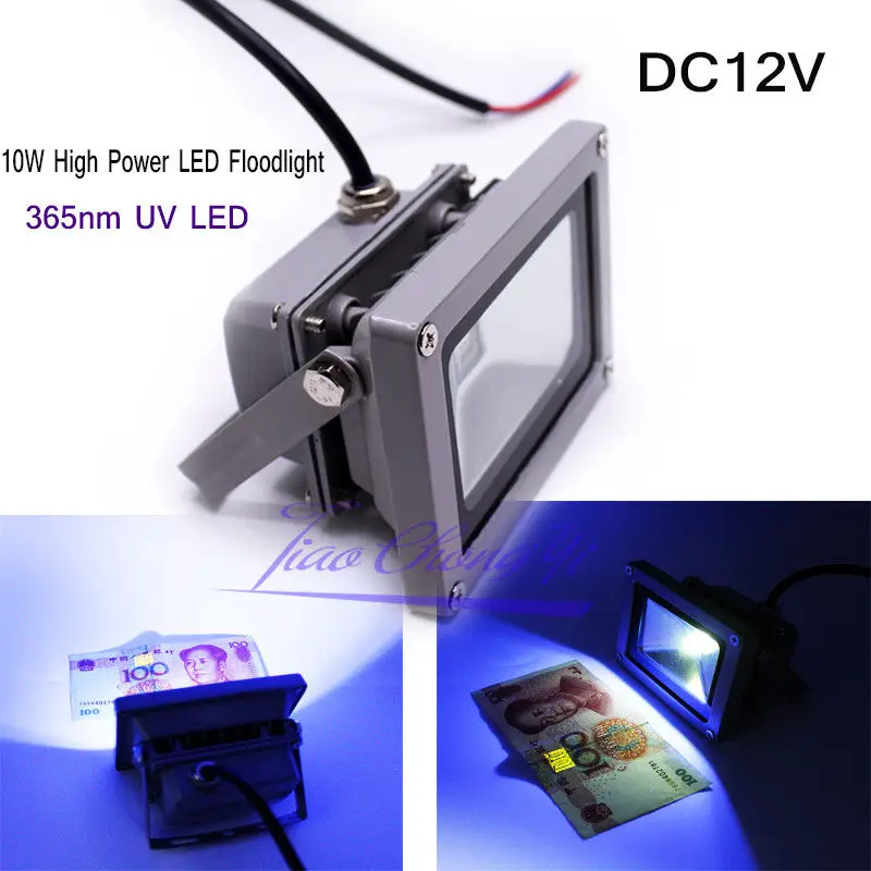 New 2021 Outdoor 10W High Power LED Floodlight UV Light DC12V 365nm-370nm purple light
New 2021 Outdoor 10W High Power LED Floodlight UV Light DC12V 365nm-370nm purple light