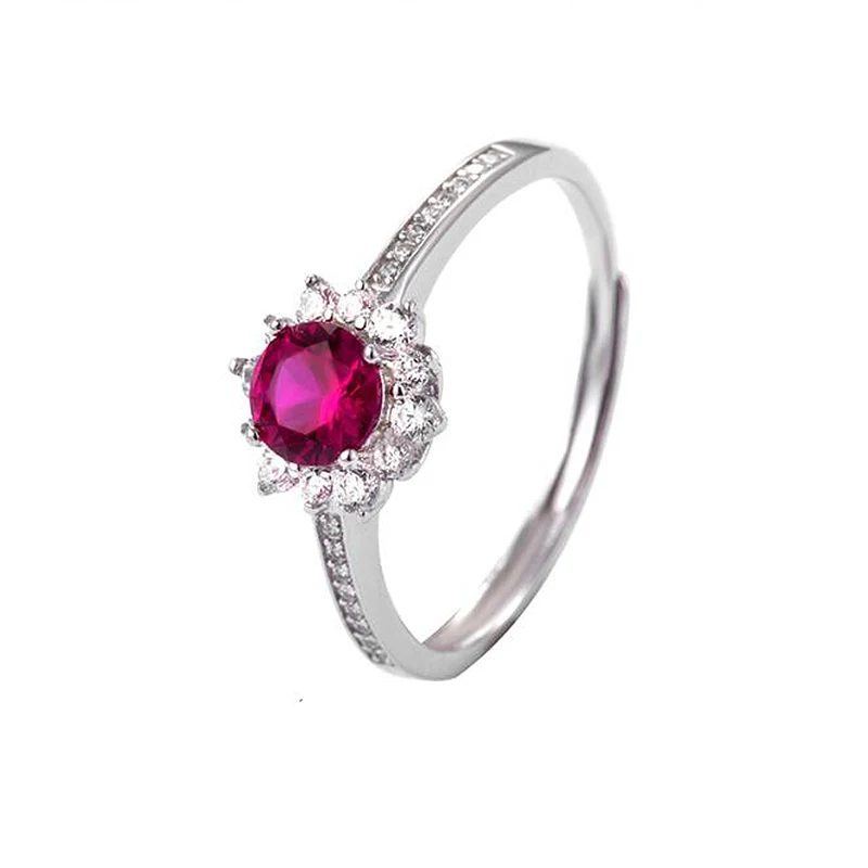 925 Sterling Silver Rings for Women Female Flower Wine Red Natural Garnet Stones Cubic Zircon Wedding Party Jewelry Gifts YRI047
925 Sterling Silver Rings for Women Female Flower Wine Red Natural Garnet Stones Cubic Zircon Wedding Party Jewelry Gifts YRI047