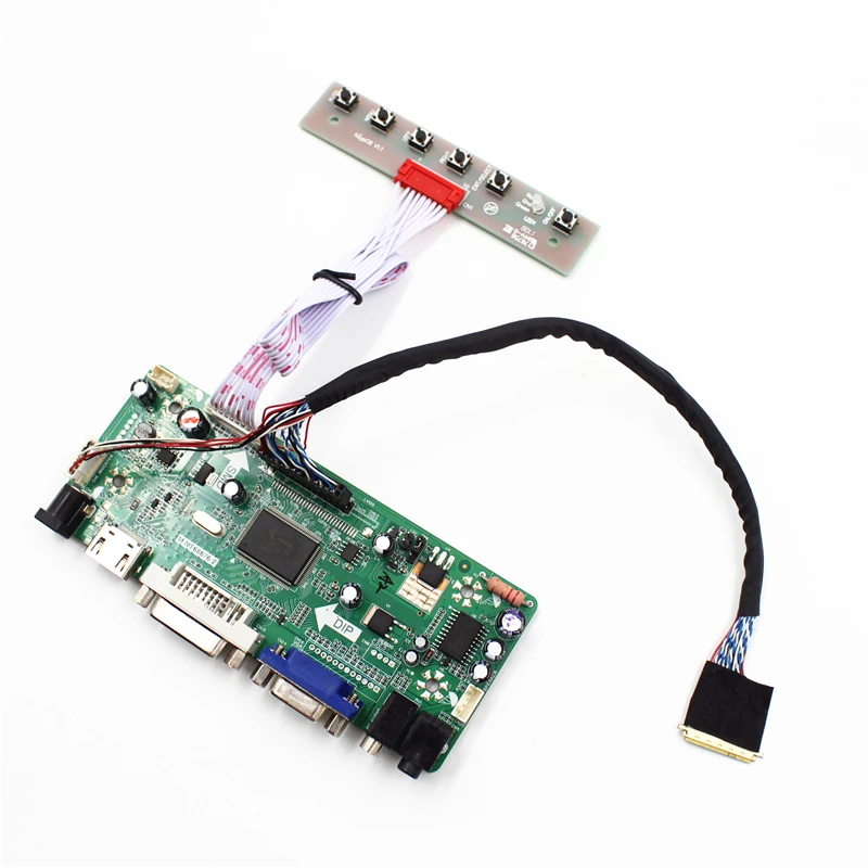 NT68676 VGA DVI AUIDIO LCD Controller Board HDMI-compatible for 15.6 inch 1920X1080 B156HW03 V0 lcd display control board DIY
NT68676 VGA DVI AUIDIO LCD Controller Board HDMI-compatible for 15.6 inch 1920X1080 B156HW03 V0 lcd display control board DIY