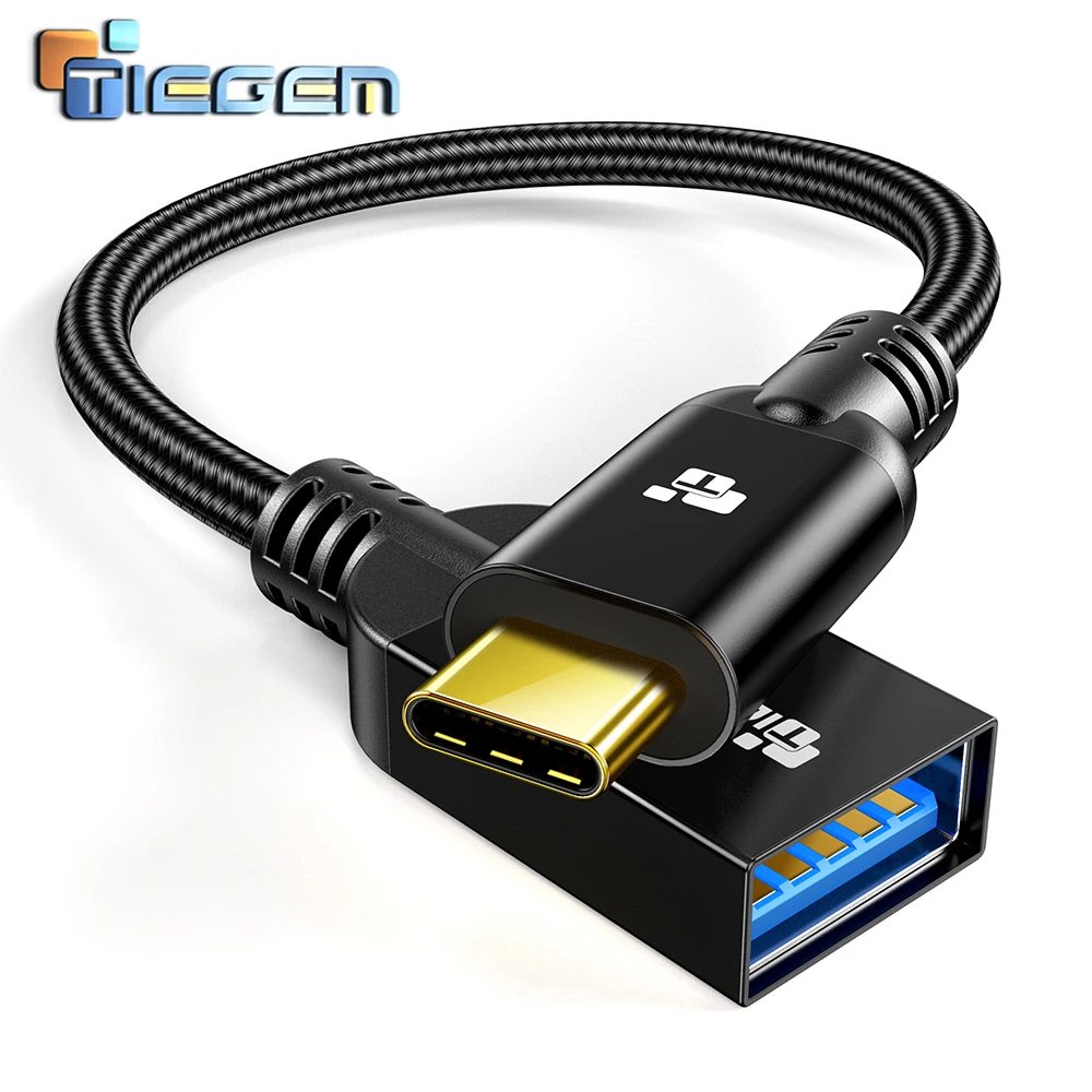 Tiegem USB Type C OTG Cable Male to USB 3.0 Female USB-C Type-C Adapter 5Gbps Data Sync USB Converter for Macbook Samsung S8 Mi
Tiegem USB Type C OTG Cable Male to USB 3.0 Female USB-C Type-C Adapter 5Gbps Data Sync USB Converter for Macbook Samsung S8 Mi