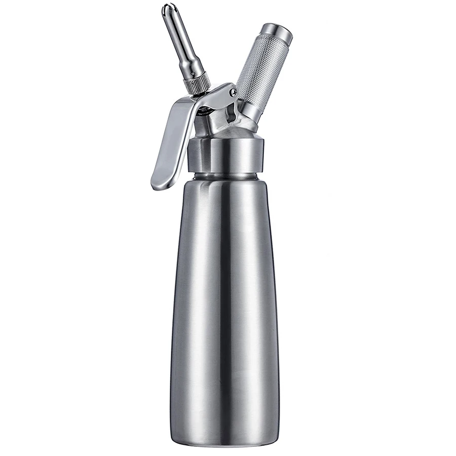 Whipped Cream Dispenser Stainless Steel - Professional Whipped Cream Maker - Gourmet Cream Whipper - Large 500 & 1000ml/2 Pint
Whipped Cream Dispenser Stainless Steel - Professional Whipped Cream Maker - Gourmet Cream Whipper - Large 500 & 1000ml/2 Pint