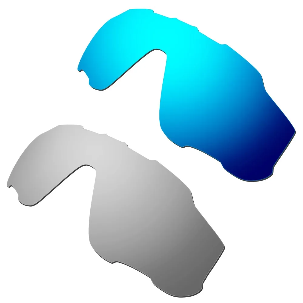 HKUCO Blue/Silver 2 Pairs Replacement Lenses For Jawbreaker Sunglasses 100% UVA & UVB
HKUCO Blue/Silver 2 Pairs Replacement Lenses For Jawbreaker Sunglasses 100% UVA & UVB