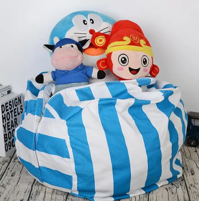 Cotton Canvas Stripes Storage Bags For Stuffed Plush Toys Travel Clothes Sundries Bag Large Capacity
Cotton Canvas Stripes Storage Bags For Stuffed Plush Toys Travel Clothes Sundries Bag Large Capacity
