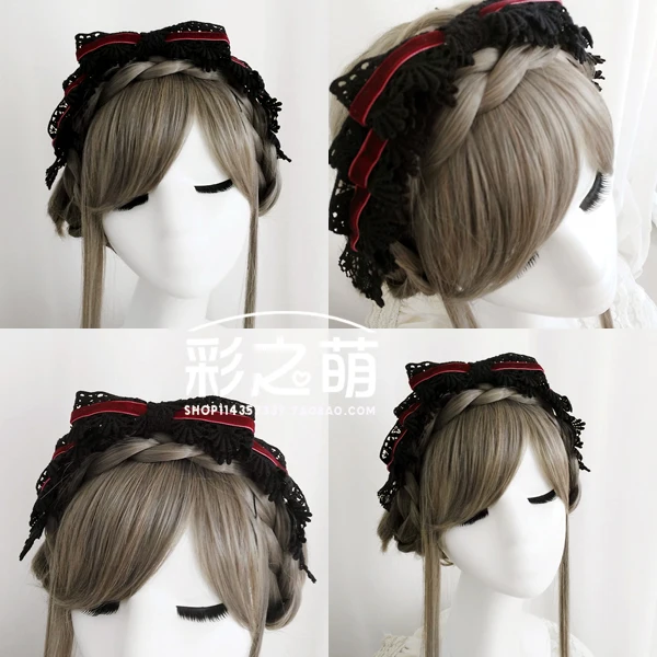 Princess sweet lolita EVIL LAMOUR Japanese Handmade DIY hair LOLITA Gothic Lolita Black Lace Rose Headband CZM004
Princess sweet lolita EVIL LAMOUR Japanese Handmade DIY hair LOLITA Gothic Lolita Black Lace Rose Headband CZM004