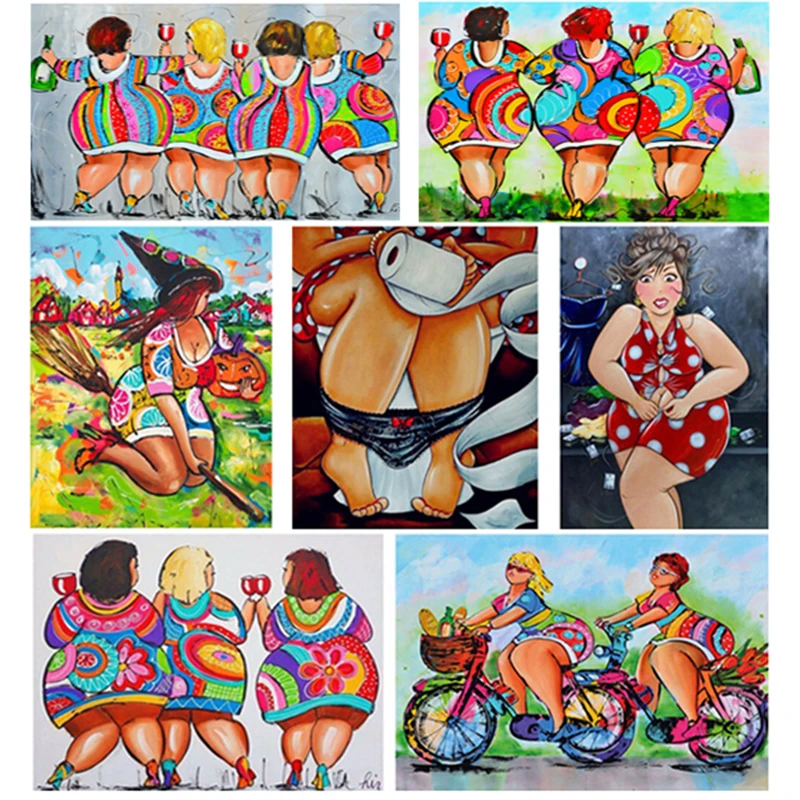 Full round Diamond 5D DIY Diamond Painting "Cartoon Sexy Women" 3D Embroidery Cross Stitch Mosaic Home Decor Handcraft WG837
Full round Diamond 5D DIY Diamond Painting "Cartoon Sexy Women" 3D Embroidery Cross Stitch Mosaic Home Decor Handcraft WG837