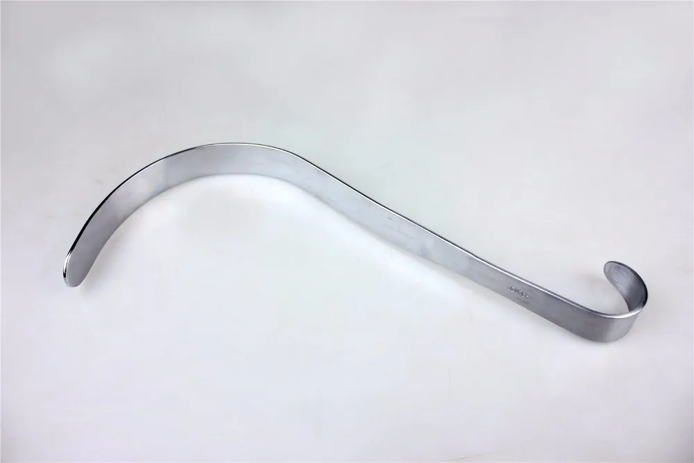 JZ Medical Abdomen surgical instrument deep hook abdominal cavity S hook large hook S Claw hook retractor Intestines distractor
JZ Medical Abdomen surgical instrument deep hook abdominal cavity S hook large hook S Claw hook retractor Intestines distractor
