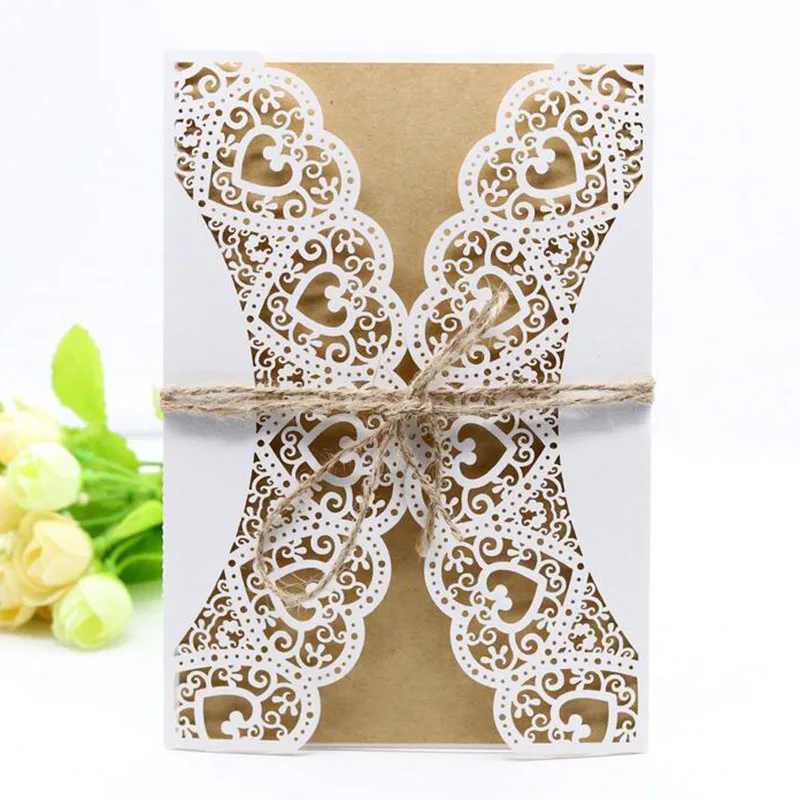 1pcs White Laser Cut Elegant West Cowboy Vintage Wedding invitations Card Kit Blank Paper Print Party Wedding Decor Supplies
1pcs White Laser Cut Elegant West Cowboy Vintage Wedding invitations Card Kit Blank Paper Print Party Wedding Decor Supplies