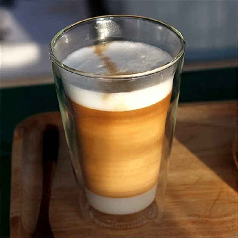 400ml Handmade Heat Resistance Double Coffee Mug Coffee Glass Cup Tea Milk Juice Cup Water Beer Mug Drinkware
400ml Handmade Heat Resistance Double Coffee Mug Coffee Glass Cup Tea Milk Juice Cup Water Beer Mug Drinkware