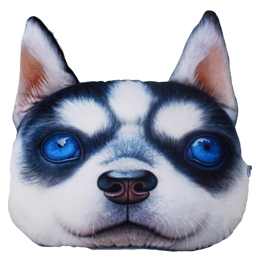 38 x 48cm 3D Animal Dog Head Creative Home Decorative Pillows Sofa Cushion Cute cojines
38 x 48cm 3D Animal Dog Head Creative Home Decorative Pillows Sofa Cushion Cute cojines