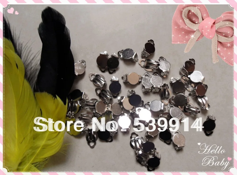 10 мм круглый с никелевым покрытием плоский коврик Клипсы Серьги/амбушюры DIY Результаты 100 шт./лот
10 мм круглый с никелевым покрытием плоский коврик Клипсы Серьги/амбушюры DIY Результаты 100 шт./лот