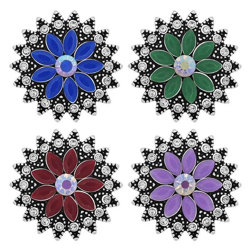 New Beauty Rhinestone Flowers Colorful 20mm snap buttons for snap bracelet snap jewelry wholesale KZ3354
New Beauty Rhinestone Flowers Colorful 20mm snap buttons for snap bracelet snap jewelry wholesale KZ3354