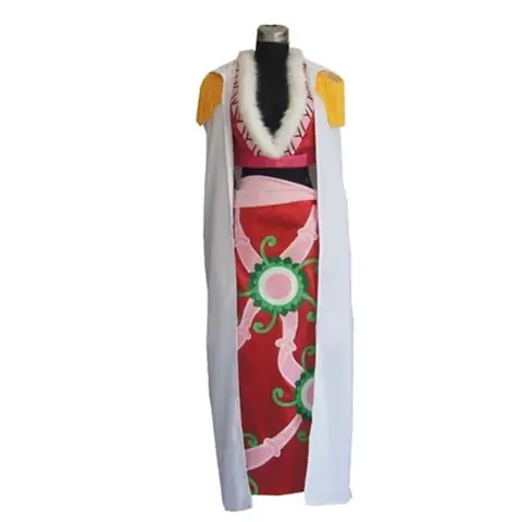 2025 Boa Hancock Cosplay Costume With Cloak Boa Dress