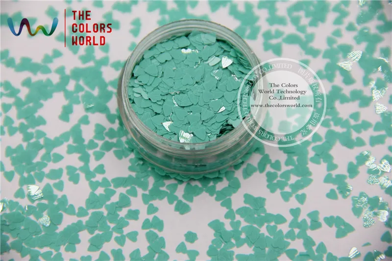 TCH311 3.0 MM Size Solvent Resistant Mate Colors Heart shape glitter for nail polish,nail art or other DIY decoration
TCH311 3.0 MM Size Solvent Resistant Mate Colors Heart shape glitter for nail polish,nail art or other DIY decoration
