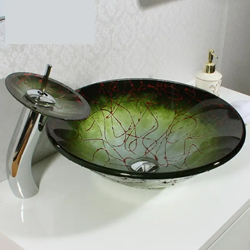 Tempered Glass Sanitary Ware Simple Fashion counter Top wash Basin glass bathroom sinks
Tempered Glass Sanitary Ware Simple Fashion counter Top wash Basin glass bathroom sinks