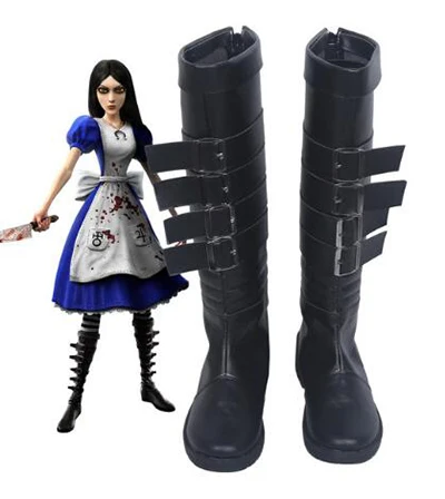 Alice Madness Returns Alice Cosplay Boots shoes Christmas Halloween Party Custom Made for Adult Women Shoes Accessories
Alice Madness Returns Alice Cosplay Boots shoes Christmas Halloween Party Custom Made for Adult Women Shoes Accessories