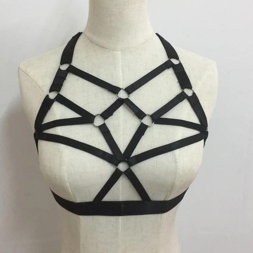 gothic body harness sexy handmade Pole dance harness lingerie harajuku harness cage bra fetish wear harness bea belt
gothic body harness sexy handmade Pole dance harness lingerie harajuku harness cage bra fetish wear harness bea belt