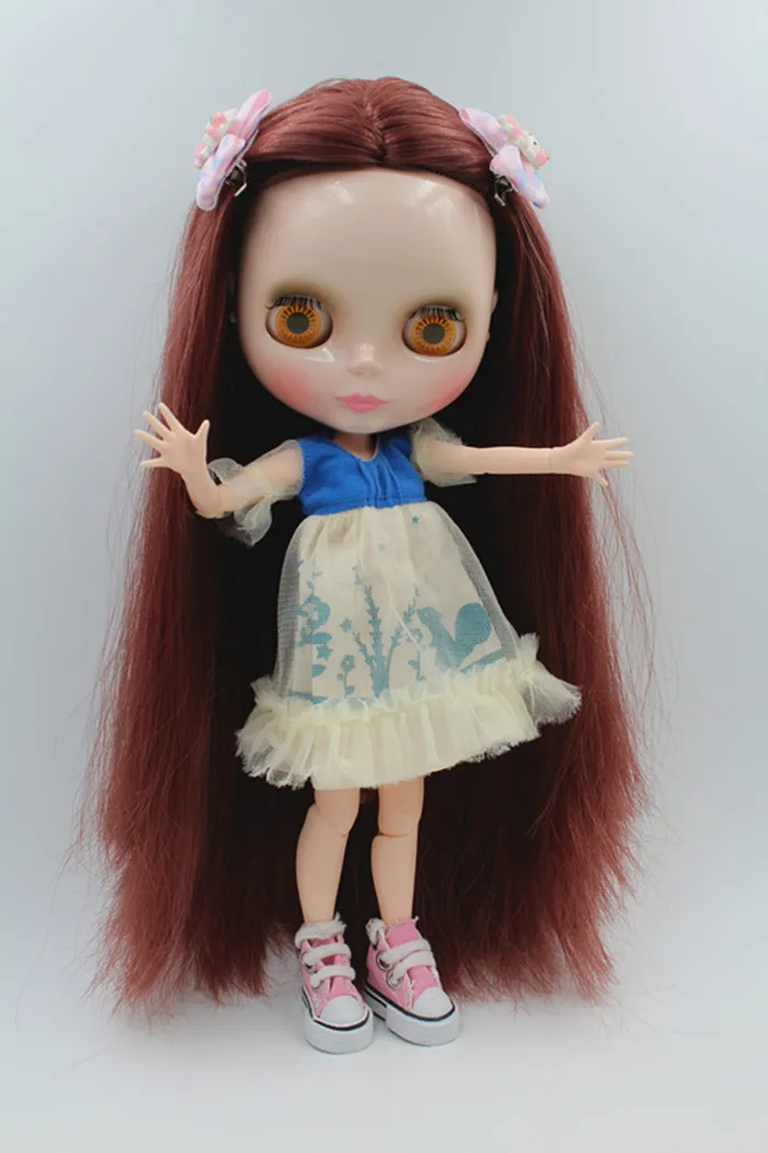 Куклы Blygirl, красные винные волосы, суставы тела, Blyth для их макияжа, можно поворачивать руку
Куклы Blygirl, красные винные волосы, суставы тела, Blyth для их макияжа, можно поворачивать руку