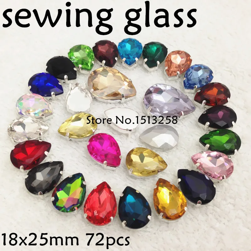 More Colors Sew On 72pcs/tray 18x25mm Teardrop Crystal Fancy Stone With Metal Claw Setting For Jewelry,dress,Clothing Making
More Colors Sew On 72pcs/tray 18x25mm Teardrop Crystal Fancy Stone With Metal Claw Setting For Jewelry,dress,Clothing Making
