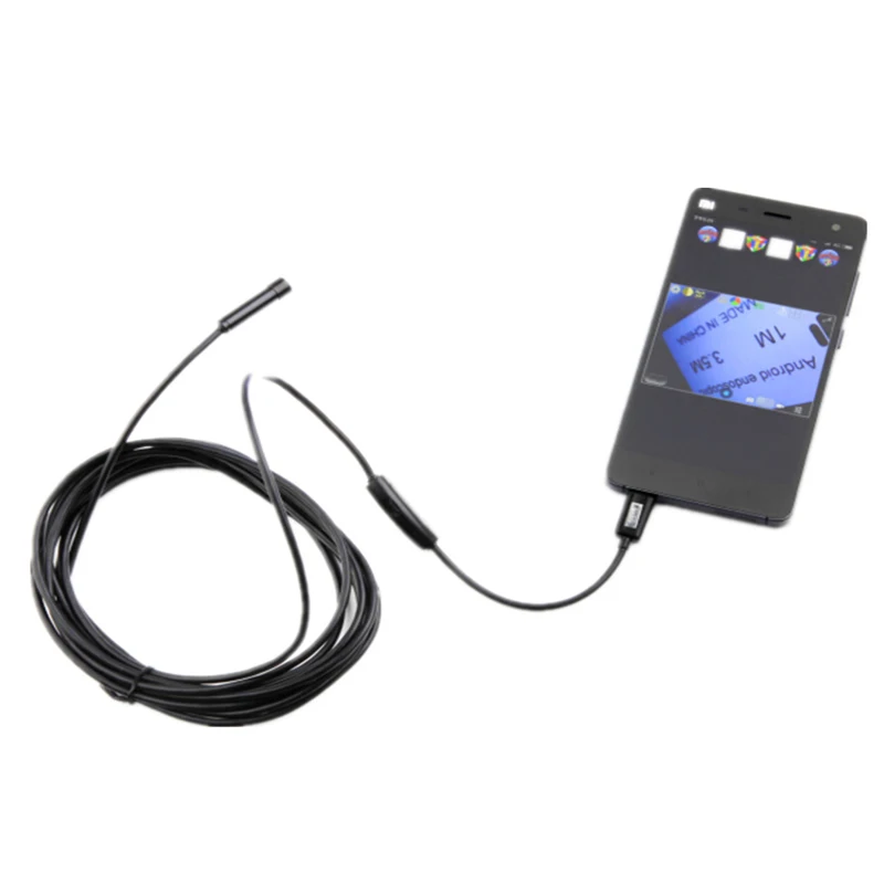 Android Endoscope Camera Connect with Android Smart Mobile Phone with 7mm Module Shell & 3.5Meter Length & Six LED Lights
Android Endoscope Camera Connect with Android Smart Mobile Phone with 7mm Module Shell & 3.5Meter Length & Six LED Lights