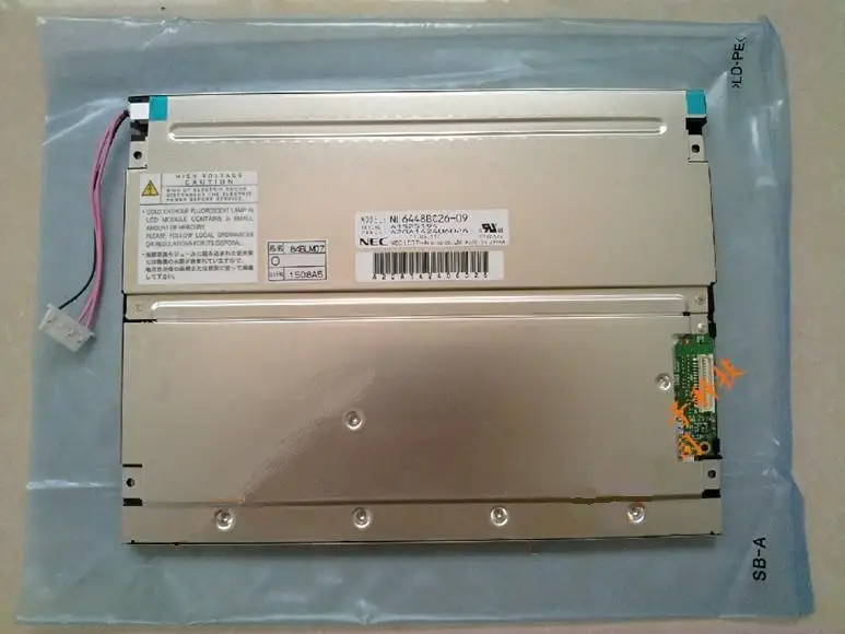 8.4 Inch TFT LCD Panel NL6448BC26-09C 640 RGB *480 VGA CMOS LCD Display CCFL LCD Screen 1ch,6-bit
8.4 Inch TFT LCD Panel NL6448BC26-09C 640 RGB *480 VGA CMOS LCD Display CCFL LCD Screen 1ch,6-bit