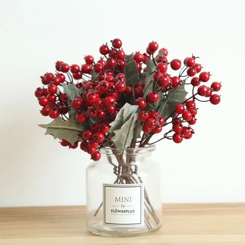 10pcs/lot Artificial Berry Simulation Fruits Ball DIY Home Decoration Artificial Fake Plants Christmas Decoration Flowers
10pcs/lot Artificial Berry Simulation Fruits Ball DIY Home Decoration Artificial Fake Plants Christmas Decoration Flowers