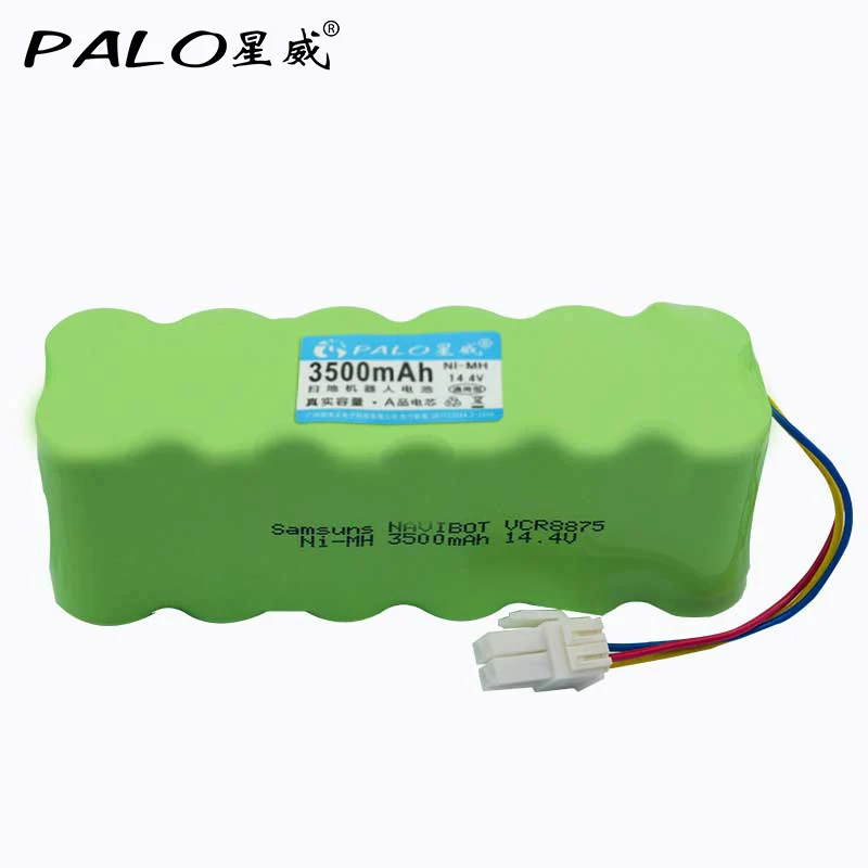 High Capacity Vacuum Sweepper Robot Battery 14.4V NIMH 3500mah Environmental Rechargeable Battery Pack For 8840 SR8825 etc.
High Capacity Vacuum Sweepper Robot Battery 14.4V NIMH 3500mah Environmental Rechargeable Battery Pack For 8840 SR8825 etc.