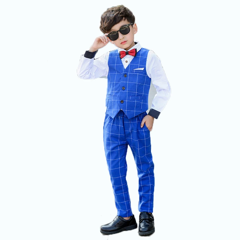 Children's Formal Dresses Clothing Sets Flower Boys Suits Vests Pants Shirts Outfits Kids Hosts Weddings Piano Costumes
Children's Formal Dresses Clothing Sets Flower Boys Suits Vests Pants Shirts Outfits Kids Hosts Weddings Piano Costumes