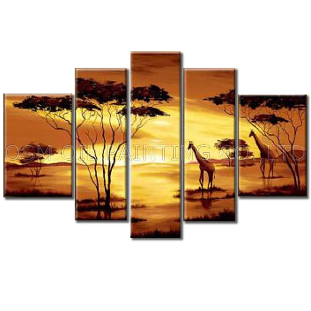 Top Artist Handmade High Quality Modern Wall Art Oil Painting on Canvas Beautiful Golden African Landscape Oil Painting
Top Artist Handmade High Quality Modern Wall Art Oil Painting on Canvas Beautiful Golden African Landscape Oil Painting