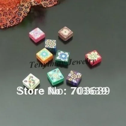 Wholesale 500pcs 8x8mm Square Polymer Clay Loose Beads For DIY Free Shipping
Wholesale 500pcs 8x8mm Square Polymer Clay Loose Beads For DIY Free Shipping