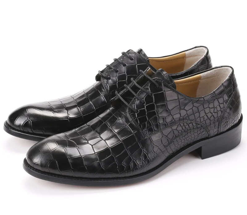 Large Size EUR45 Serpentine Black / Brown Cowhide Sole Mens Business Dress Shoes Genuine Leather Prom Shoes Boys Wedding Shoes
Large Size EUR45 Serpentine Black / Brown Cowhide Sole Mens Business Dress Shoes Genuine Leather Prom Shoes Boys Wedding Shoes