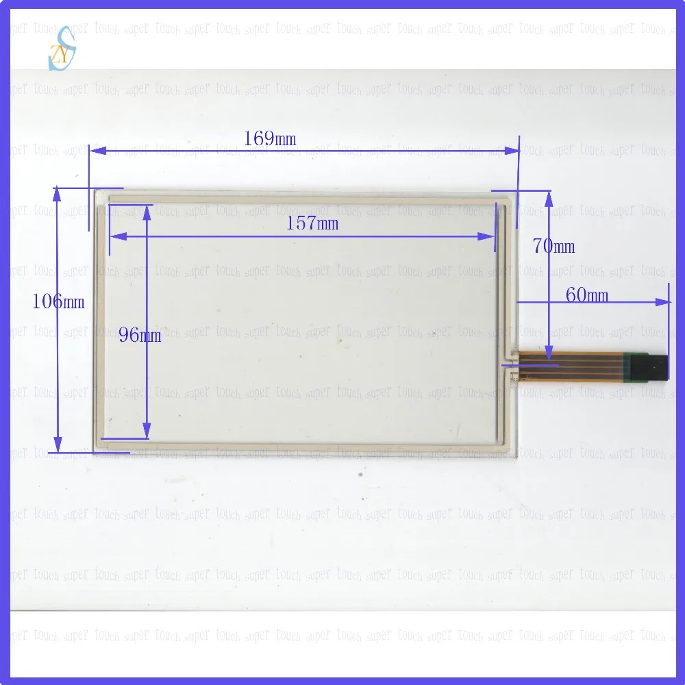 ZhiYuSun 169*106 7inch 4 wire TOUCH SCREEN width 169mm length106mm for gps glass touch panel this is compatible
ZhiYuSun 169*106 7inch 4 wire TOUCH SCREEN width 169mm length106mm for gps glass touch panel this is compatible