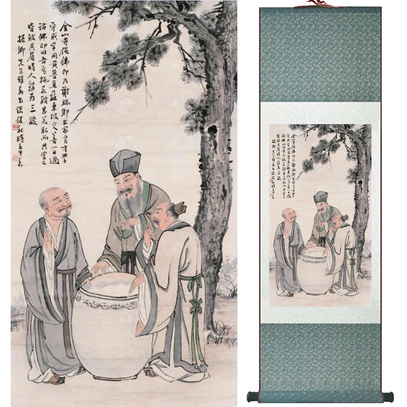 Traditional Chinese art painting Silk scroll painting Chinese wash painting LTW2017112207
Traditional Chinese art painting Silk scroll painting Chinese wash painting LTW2017112207