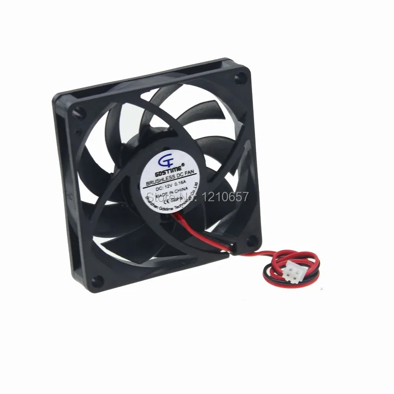 1 шт. GDT 70 мм 70x70x15 мм 2Pin 7 см 12 В DC Бесщеточный Охлаждающий вентилятор, кулер
1 шт. GDT 70 мм 70x70x15 мм 2Pin 7 см 12 В DC Бесщеточный Охлаждающий вентилятор, кулер