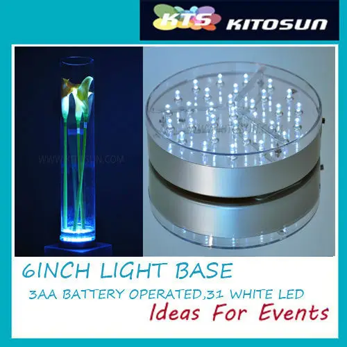 Free shipping !31 Bright led bulbs Wedding backdrop deft design light base Round under vase light super led party light base
Free shipping !31 Bright led bulbs Wedding backdrop deft design light base Round under vase light super led party light base