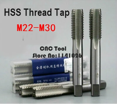 1 шт. M22/M24/M27/M30/M22*1,5/M24*1,5/M27*1/M27*1,5 высокоскоростная сталь HSS с прямой канавкой, машинный винт, метрическая пробка, метчик
1 шт. M22/M24/M27/M30/M22*1,5/M24*1,5/M27*1/M27*1,5 высокоскоростная сталь HSS с прямой канавкой, машинный винт, метрическая пробка, метчик