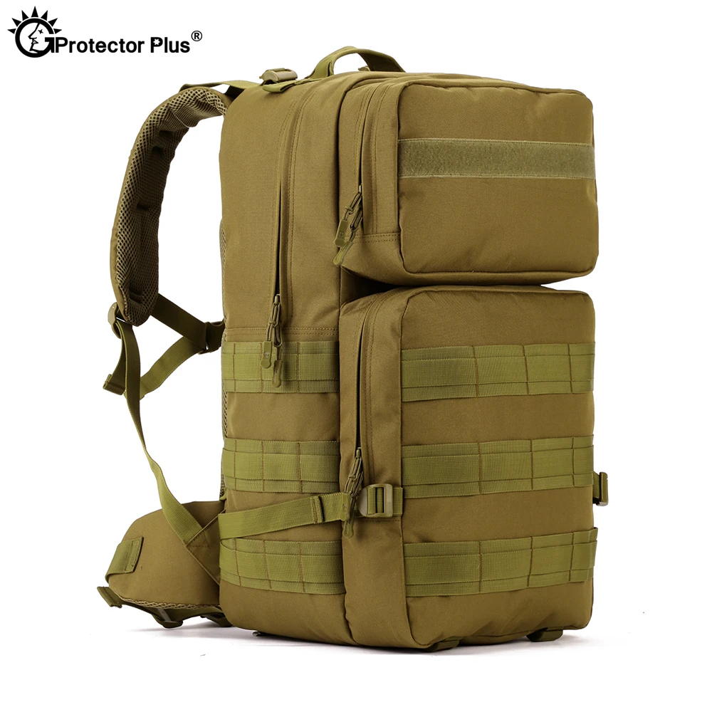 PROTECTOR PLUS Outdoor Bag Military Tactical Nylon Durable Mountaineering Hunting Travel Sport Waterproof High Capacity Backpack
PROTECTOR PLUS Outdoor Bag Military Tactical Nylon Durable Mountaineering Hunting Travel Sport Waterproof High Capacity Backpack