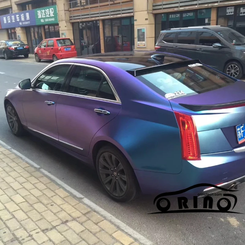 ORINO Purple Blue Matte Chameleon Diamond Glitter Vinyl Wrap Film Bubble Free For Auto Car Decoration 5ft X 65ft
ORINO Purple Blue Matte Chameleon Diamond Glitter Vinyl Wrap Film Bubble Free For Auto Car Decoration 5ft X 65ft