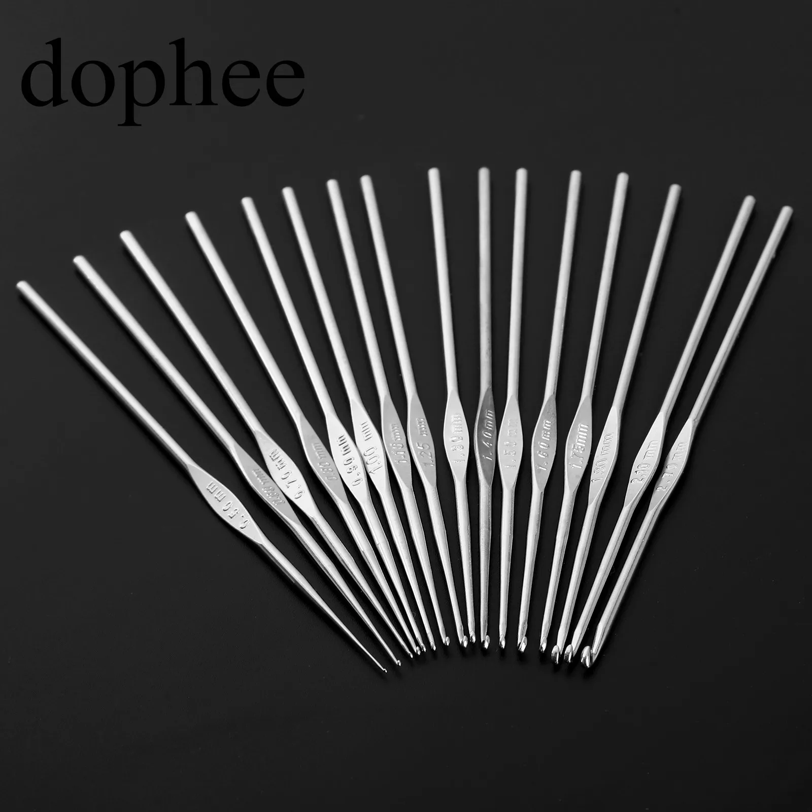 dophee 1pc Crochet Hook Knitting Needles 0.5mm to 2.7mm Lace Crochet Hook Weave DIY Craft Yarn 16 sizes
dophee 1pc Crochet Hook Knitting Needles 0.5mm to 2.7mm Lace Crochet Hook Weave DIY Craft Yarn 16 sizes