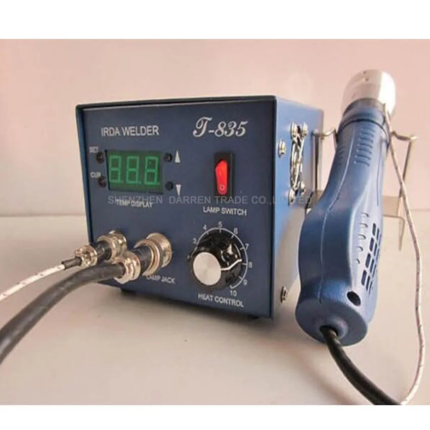Puhui T-835 110V/220V BGA IRDA WELDER,Infrared BGA Soldering And Desoldering SMD Rework Station T835
Puhui T-835 110V/220V BGA IRDA WELDER,Infrared BGA Soldering And Desoldering SMD Rework Station T835