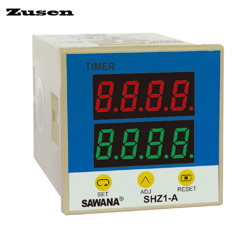 Zusen SHZ1-A(ST8A) intelligent dual digital display time relay DC12V/24V/36V/AC110V/220V/380V
Zusen SHZ1-A(ST8A) intelligent dual digital display time relay DC12V/24V/36V/AC110V/220V/380V