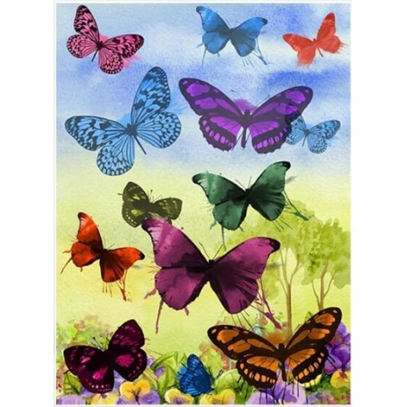 5D DIY Diamond Painting Full Square Bright Butterfly Diamond Mosaic Embroidery Sale Rhinestone Picture Home Decor Gift WG1149
5D DIY Diamond Painting Full Square Bright Butterfly Diamond Mosaic Embroidery Sale Rhinestone Picture Home Decor Gift WG1149