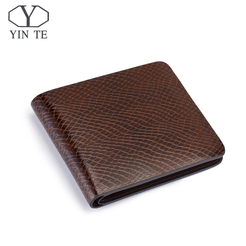 YITNE Fashion Men Short Wallets Brown Bifold Wallet Mens Luxury Brand Leather Card Holder Money Cash Wallet Purses Pockets W608C
YITNE Fashion Men Short Wallets Brown Bifold Wallet Mens Luxury Brand Leather Card Holder Money Cash Wallet Purses Pockets W608C