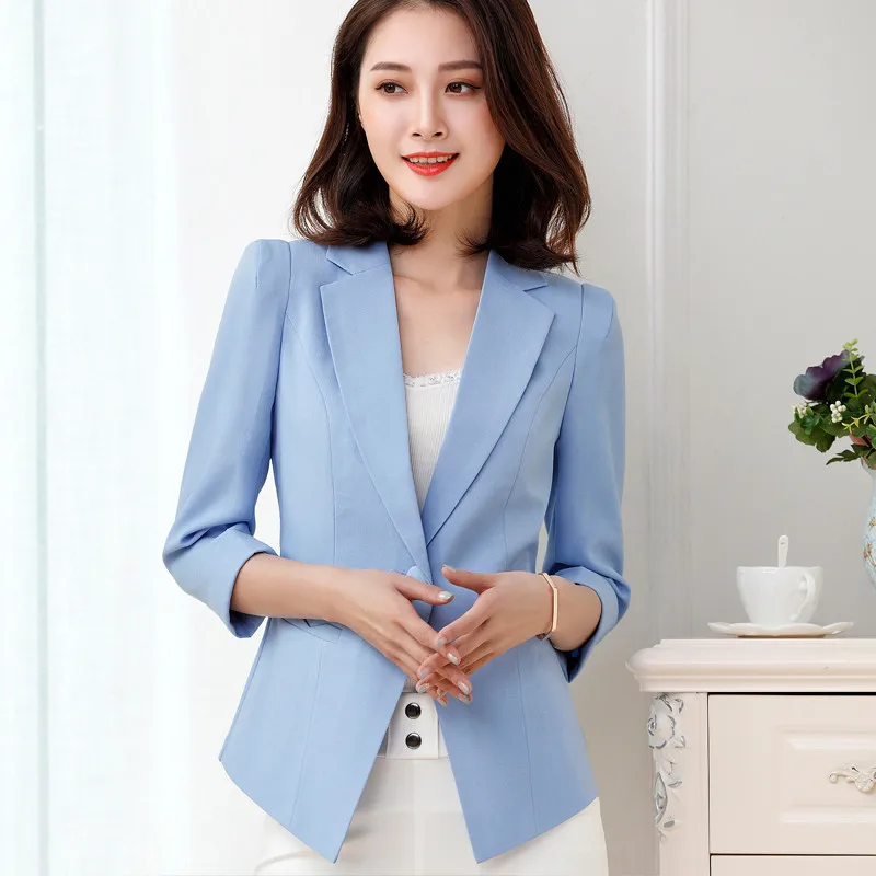 2019 Spring Autumn Womens Jackets And Coats Slim Blazer Suits Office Work Female Casual Notched Ladies Blazer Coat Feminino M19
2019 Spring Autumn Womens Jackets And Coats Slim Blazer Suits Office Work Female Casual Notched Ladies Blazer Coat Feminino M19