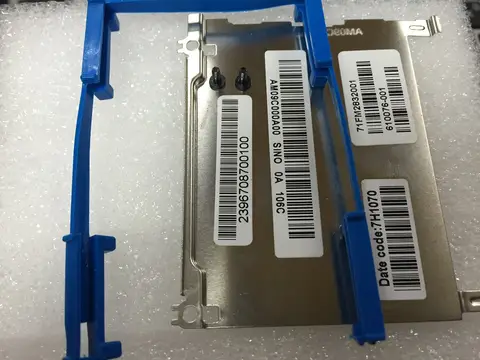 1.8" SATA SSD HDD Rubber + Caddy for HP EliteBook 2540p