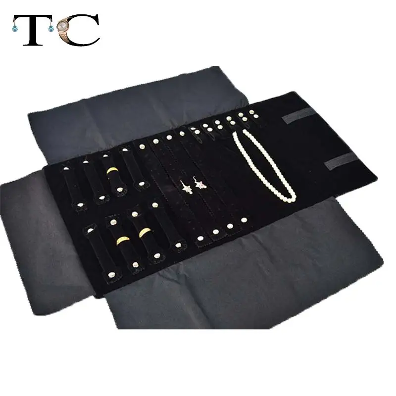 Jewelry Roll Holder Case Mass Storage Bag Travel Organizer - Great for Travel Combination
Jewelry Roll Holder Case Mass Storage Bag Travel Organizer - Great for Travel Combination