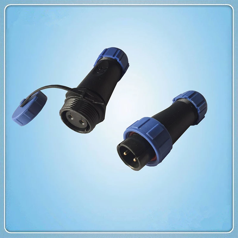 Connector, SP17 Series Waterproof Watertight Connector, 2 Pins IP68 Wire to Wire Power Plug Free Socket
Connector, SP17 Series Waterproof Watertight Connector, 2 Pins IP68 Wire to Wire Power Plug Free Socket