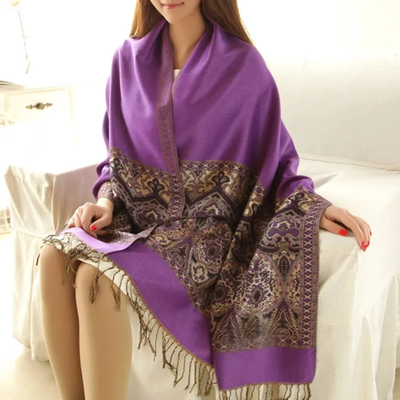 Brand New Arrival Autumn Winter Women's Printing Pashmina Cashmere Shawl Scarf Warp Many Colors SY20150014
Brand New Arrival Autumn Winter Women's Printing Pashmina Cashmere Shawl Scarf Warp Many Colors SY20150014