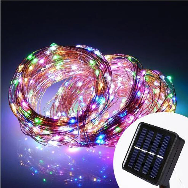 Солнечная гирлянда 12 м 100LED / 22 м 200 LED Водонепроницаемая наружная гирлянда Солнечная энергия лампа Рождество для украшения сада
Солнечная гирлянда 12 м 100LED / 22 м 200 LED Водонепроницаемая наружная гирлянда Солнечная энергия лампа Рождество для украшения сада