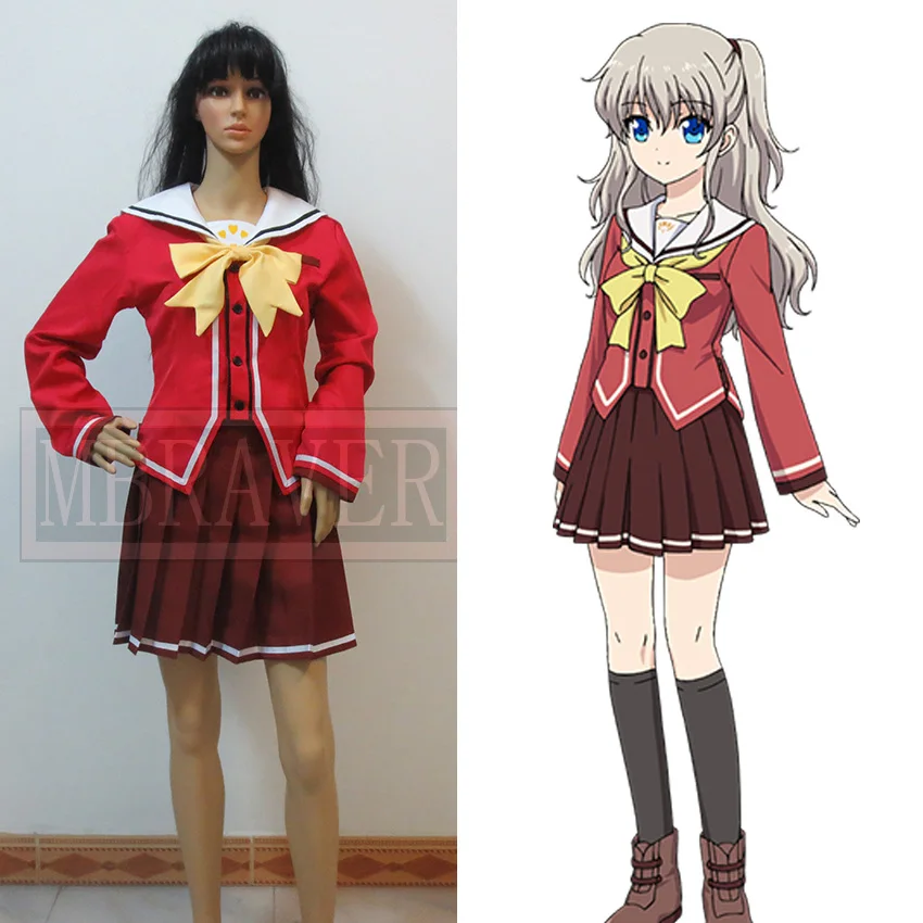 New Japan Anime Charlotte Tomori Nao Cosplay Costumes Sutdents Uniform Outfits Custom Made Any Size
New Japan Anime Charlotte Tomori Nao Cosplay Costumes Sutdents Uniform Outfits Custom Made Any Size