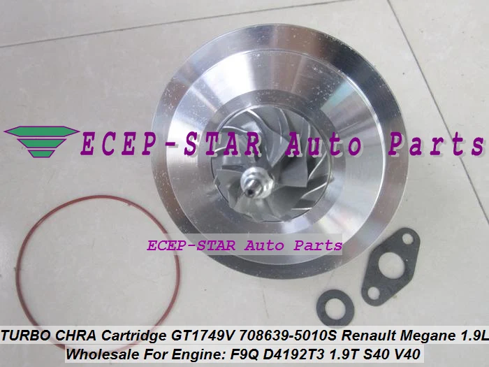 TURBO CHRA Cartridge Turbocharger GT1749V 708639-5010S 703890 708639 For Renault Megane Scenic S40 V40 Primera F9Q D4192T3 1.9L
TURBO CHRA Cartridge Turbocharger GT1749V 708639-5010S 703890 708639 For Renault Megane Scenic S40 V40 Primera F9Q D4192T3 1.9L